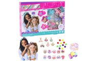 Zestaw Kreatywny DIY Do Robienia Opasek Jednorożce Ozdoby Błyszczące