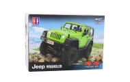 Nuotoliniu būdu valdomas visureigis RC Jeep Wrangler Rock Crawler Green 1:14