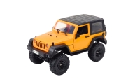 Auto Terenowe Zdalnie Sterowane RC Jeep Wrangler Rock Crawler Pomarańczowy 1:14