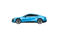 Samochód Audi RS E-tron GT Zdalnie Sterowany RC Niebieski 1:14
