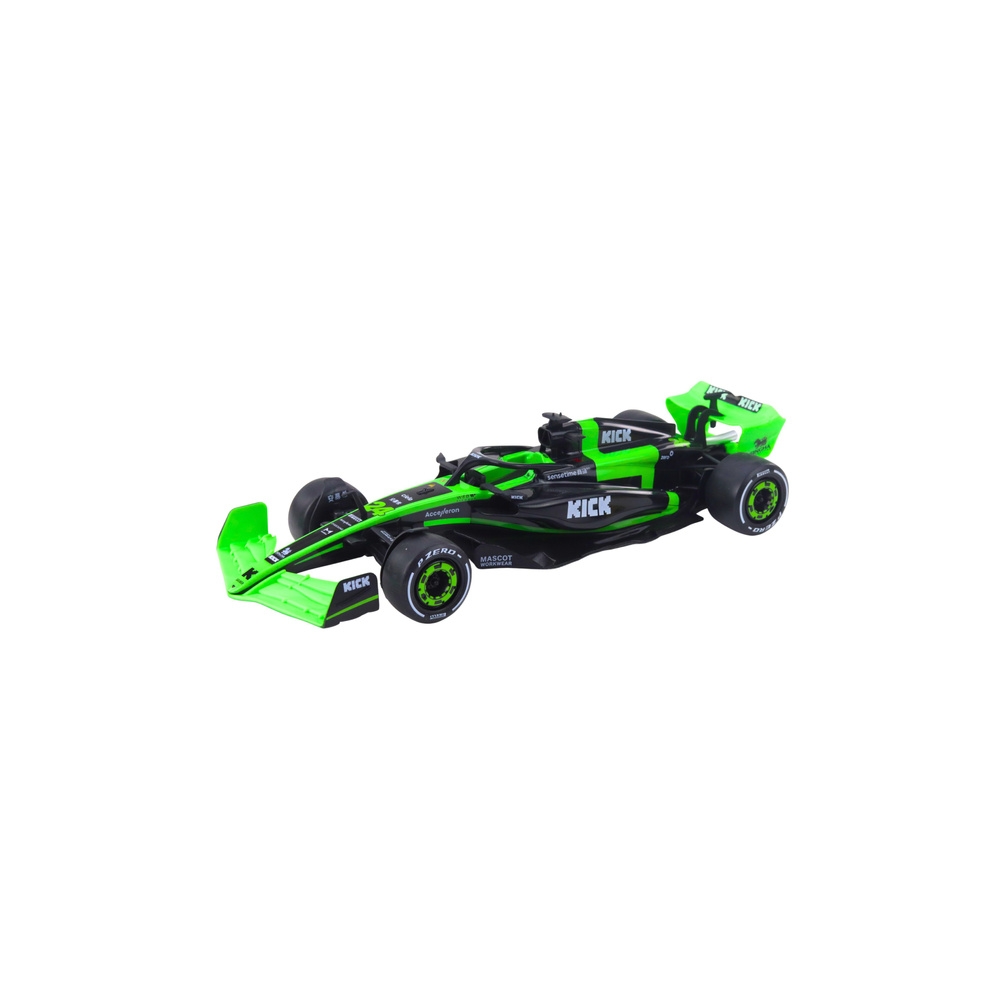 RC Sauber F1 C44 nuotoliniu būdu valdomas lenktynininkas juodai žalias 1:16-Žaislai, Auto ir transporto žaislai, Valdomos radijo