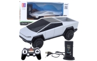 Samochód Zdalnie Sterowany RC Pickup Truck Światła LED Srebrny