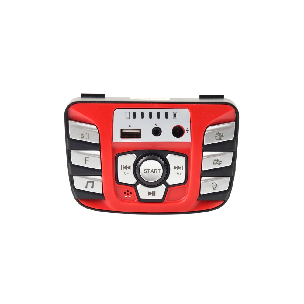 Muzikinis skydelis akumuliatoriumi varomai transporto priemonei S2588-Elektromobilių dalys, LCD, MP4, muzikos skydeliai-e-vaikas