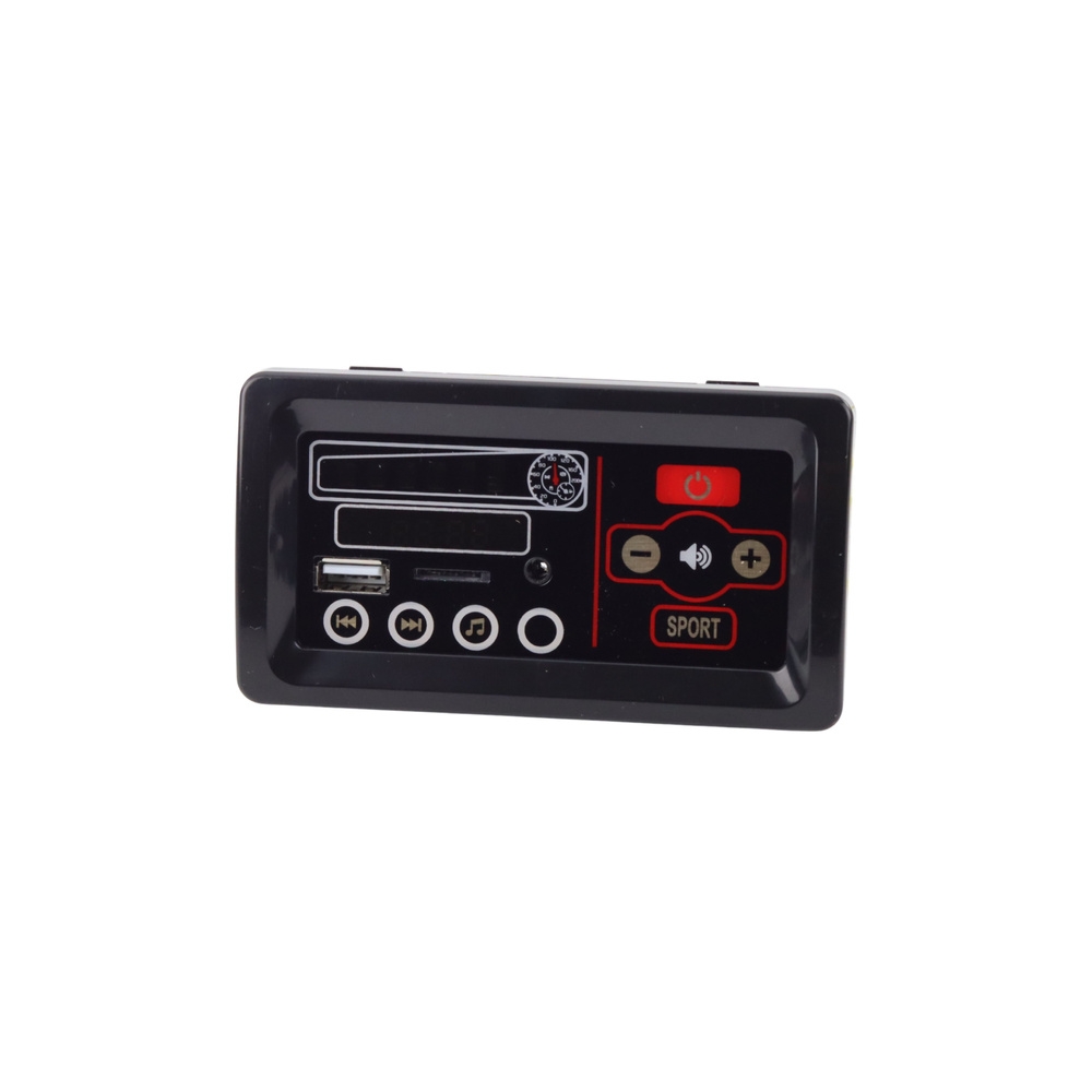 Muzikinis skydelis akumuliatoriumi varomai transporto priemonei - 12 V-Elektromobilių dalys, LCD, MP4, muzikos skydeliai-e-vaika