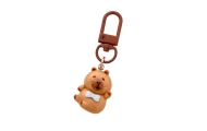 Mini raktų pakabukų rinkinys Capybara figūrėlės raktų papuošalai 4 vnt.