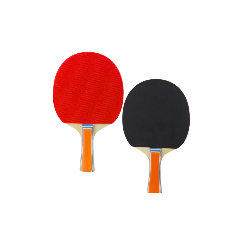 Pingpongo raketės Classic Wooden 2vnt.-Žaislai, Lauko žaislai, Lauko žaidimai ir sporto prekės, Žaidimai, sporto prekės-e-vaikas