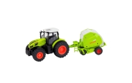 Traktor Rolniczy Farmerski Zdalnie Sterowany RC Z Prasą Do Balotów 1:24