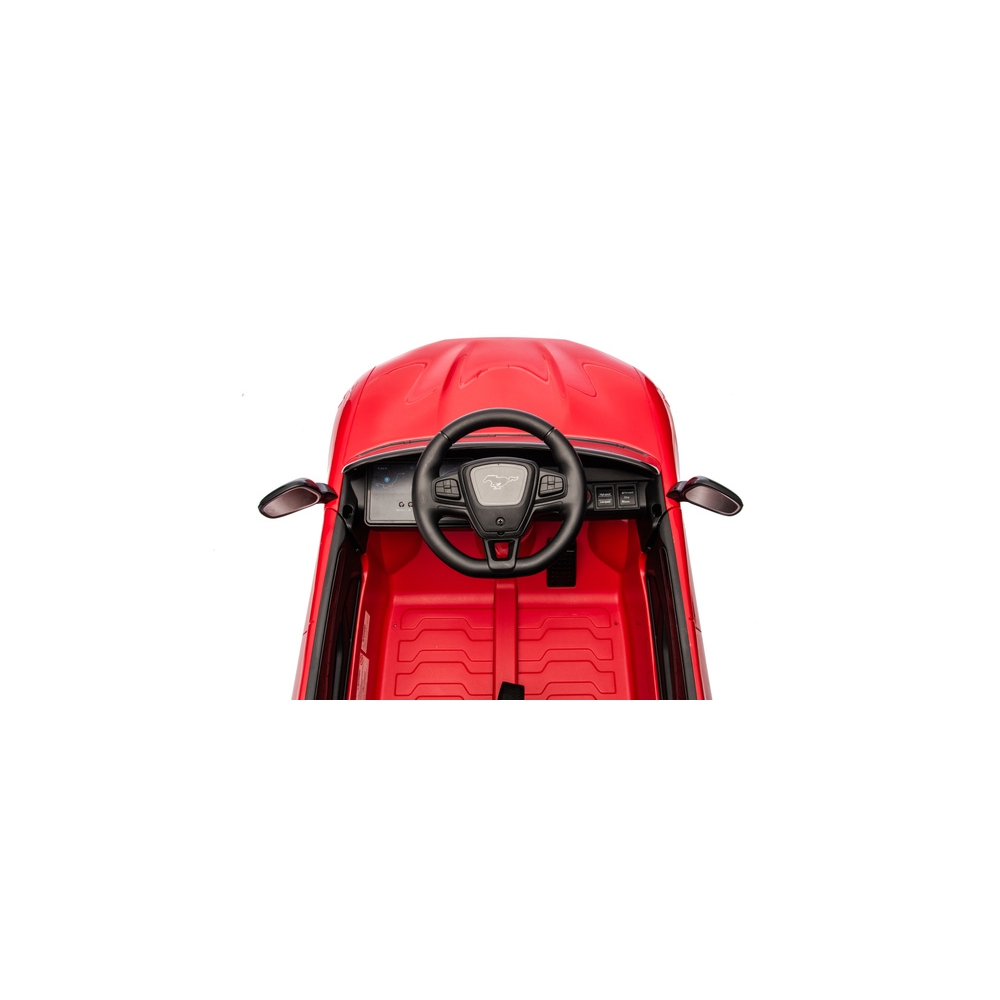 "Ford Mustang Mach-E" raudonos spalvos 24 V akumuliatorius-Elektromobiliai vaikams, Visureigiai-e-vaikas