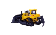 Spychacz Buldożer Koparka Huina Metalowy Model Budowlany 1:50