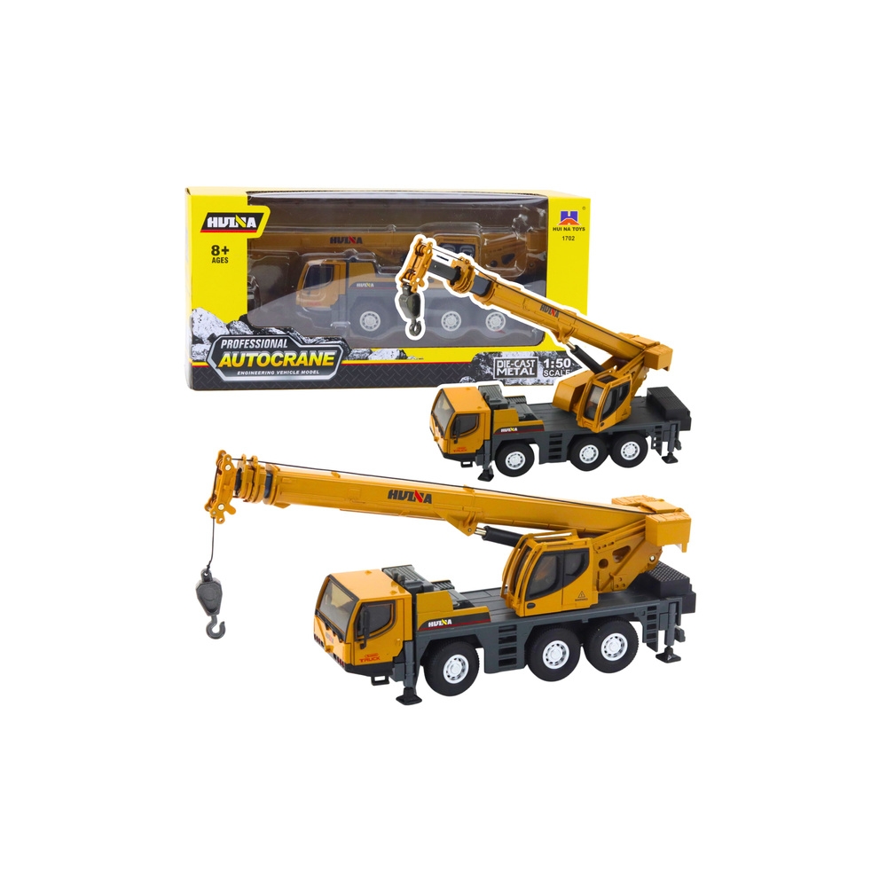 Autokranas Huina Statybinė transporto priemonė Judančios metalinės dalys 1:50-Žaislai, Auto ir transporto žaislai, Mašinos-e-vai