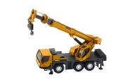 Dźwig Autokrane Huina Pojazd Budowlany Ruchome Elementy Metalowy 1:50