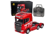Ciągnik Siodłowy Scania Zdalnie Sterowany RC Huina 1501 Czerwony 1:18