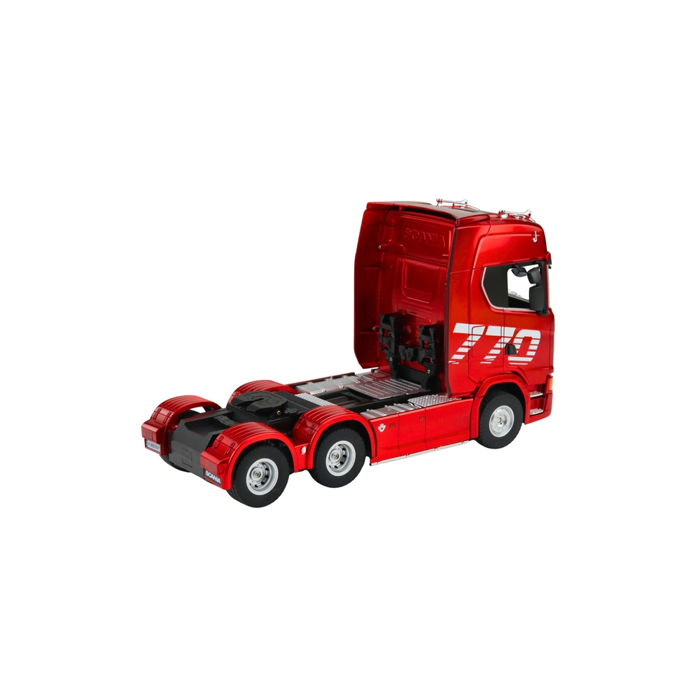 Nuotoliniu būdu valdomas Scania vilkikas RC Huina 1501, raudonas, 1:18-Žaislai, Auto ir transporto žaislai, Valdomos radijo bang