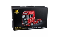 Ciągnik Siodłowy Scania Zdalnie Sterowany RC Huina 1501 Czerwony 1:18