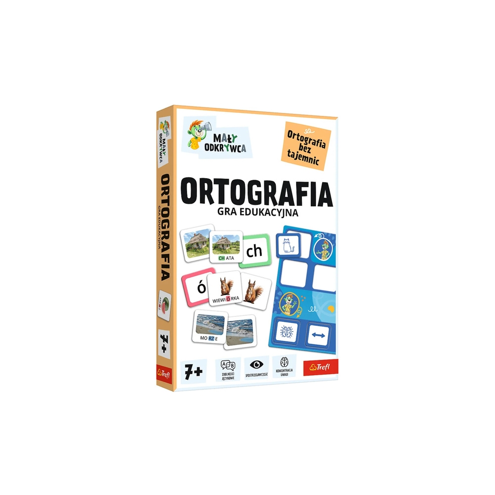 Žaidimas vaikams Spelling Little Explorer Trefl 02803-Žaislai, Lavinamieji žaislai, Mokomieji žaislai-e-vaikas