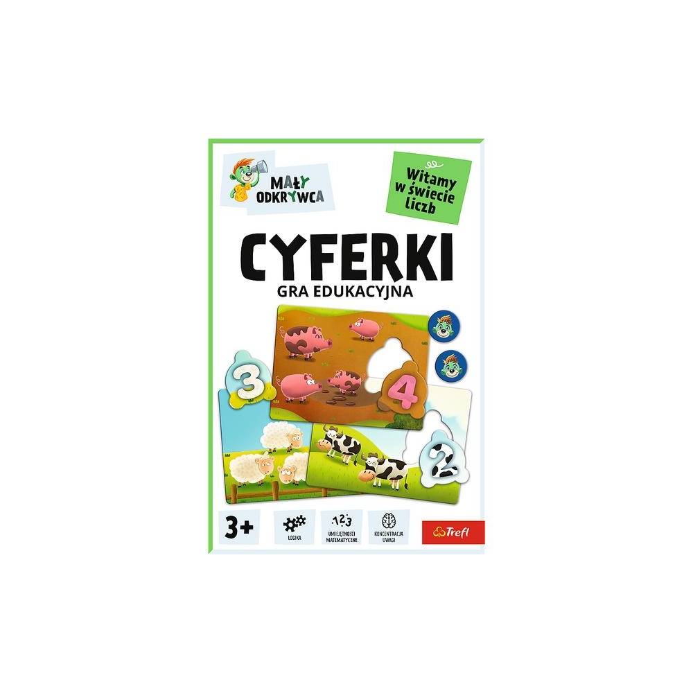 Žaidimas su skaičiais - Mažasis tyrinėtojas Trefl 02810