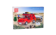 Konstruktorius Fiat 126 Maluch su priekaba, 393 el.-Žaislai, Konstruktoriai, Lego, statybiniai blokai-e-vaikas