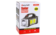 Wielofunkcyjna Latarka Solarna Szerokokątna LED HB-1678 38W