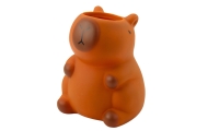 Pojemnik Na Długopisy Kapibara Figurka Organizer Brązowa 10 x7 cm