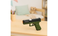 Pistolet Zabawkowy Naboje Piankowe Amunicja Łuski Zielony
