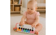Kūdikių pianinas su spalvotais klavišais ir garsais-Žaislai, Kūdikiams, Žaislai mažyliams (iki 4 m.