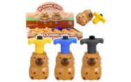 Interaktyvus suktukas Capybara šviesos LED melodijos 12,5 CM 1vnt-Žaislai, Kūdikiams, Žaislai mažyliams (iki 4 m.