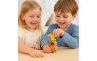 Interaktyvus suktukas Capybara šviesos LED melodijos 12,5 CM 1vnt-Žaislai, Kūdikiams, Žaislai mažyliams (iki 4 m.