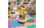 Bączek Kapibara Interaktywna Światła LED Melodie 12,5 CM