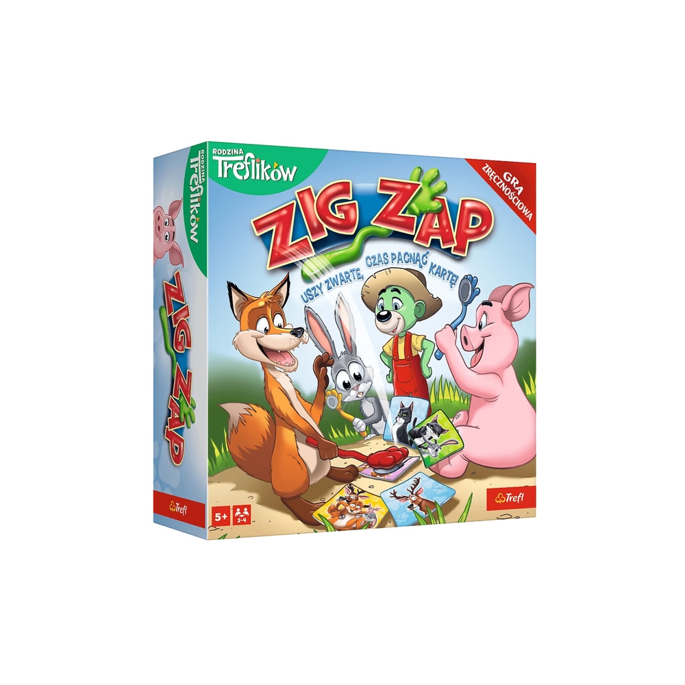 Žaidimas - ZIG ZAP Treflik Family Trefl 02821