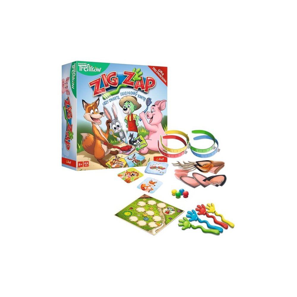 Žaidimas - ZIG ZAP Treflik Family Trefl 02821