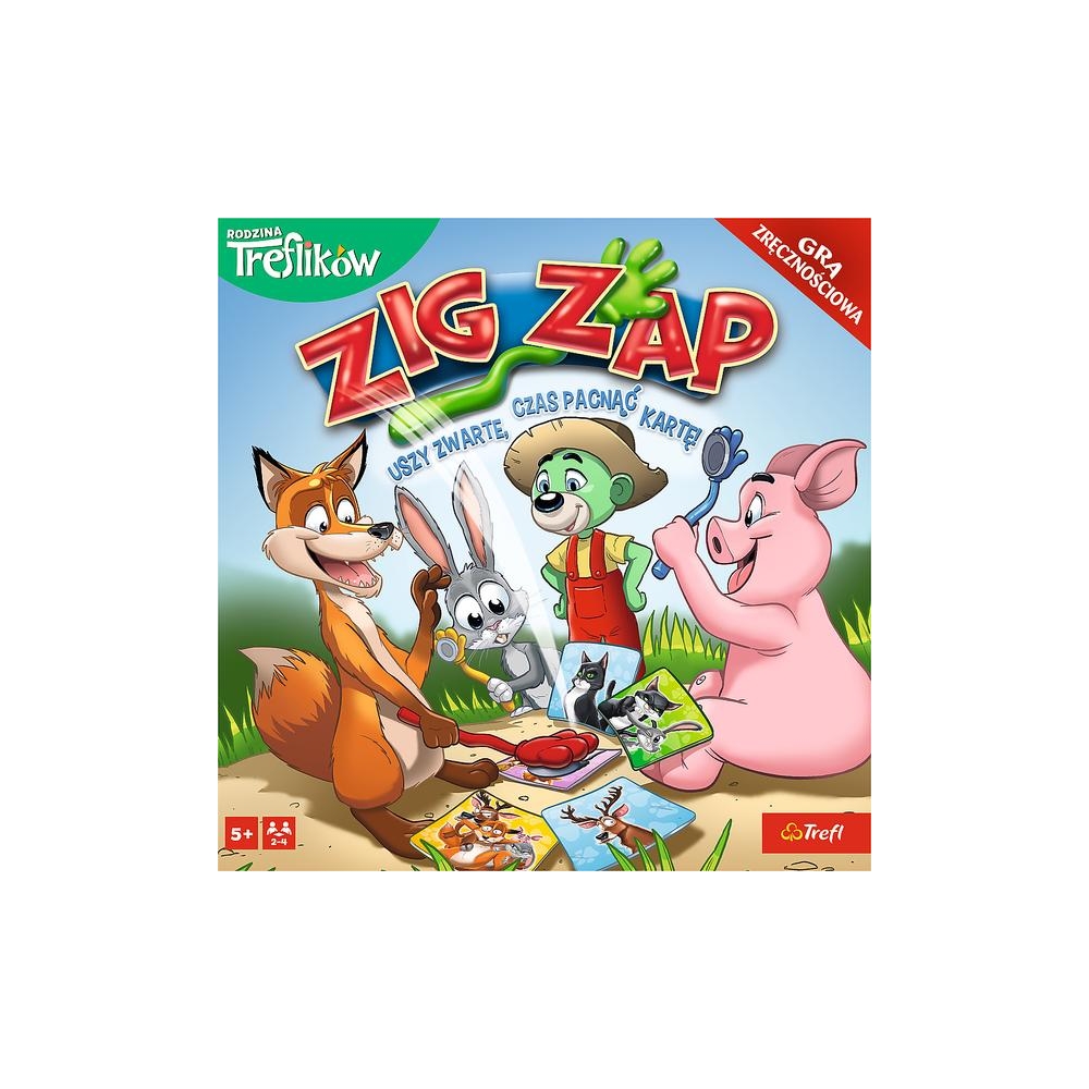 Žaidimas - ZIG ZAP Treflik Family Trefl 02821