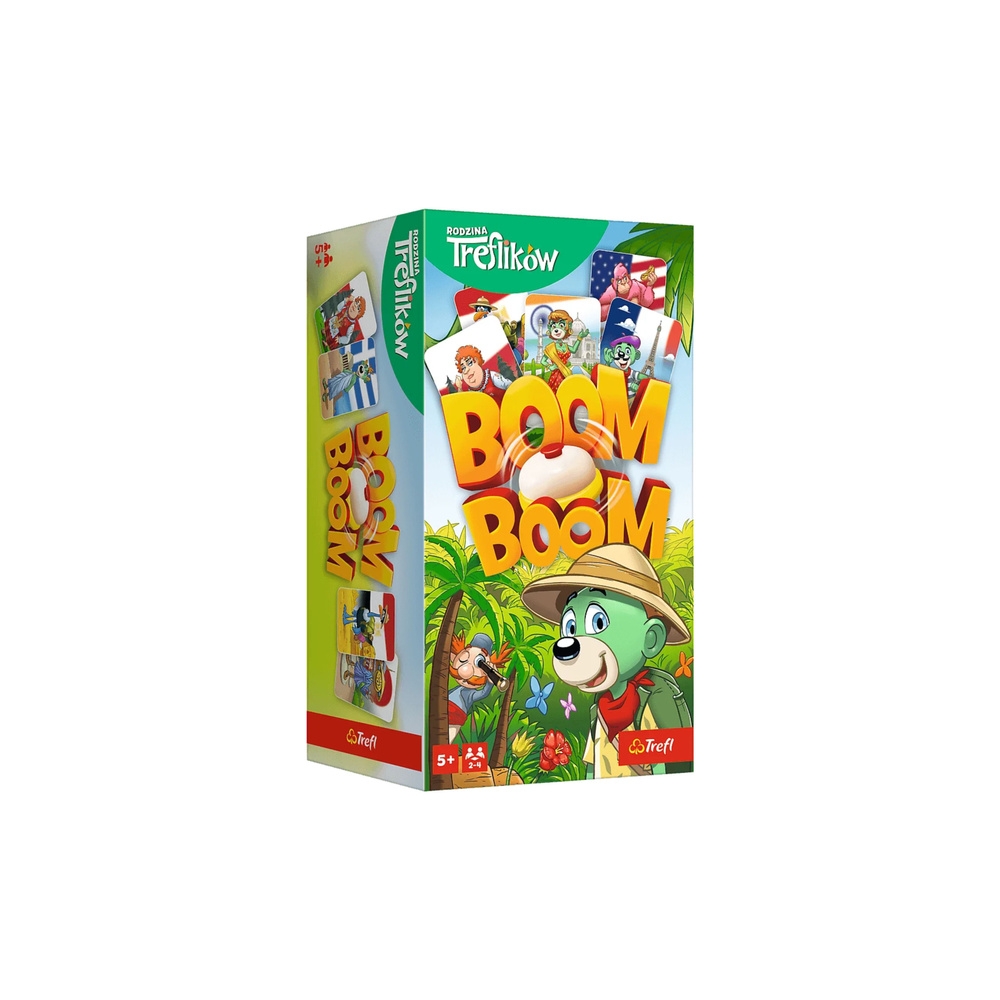 02822 ŽAIDIMAS - Boom Boom Treflik Šeima Trefl