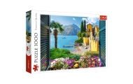 Puzzle - 1000 - Widok na jezioro Como - Trefl 10951