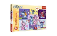 Puzzle - 300 - Zakręcony Stitch - Disney Lilo i Stitch - Trefl 23033
