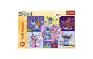 Puzzle - 300 - Zakręcony Stitch - Disney Lilo i Stitch - Trefl 23033