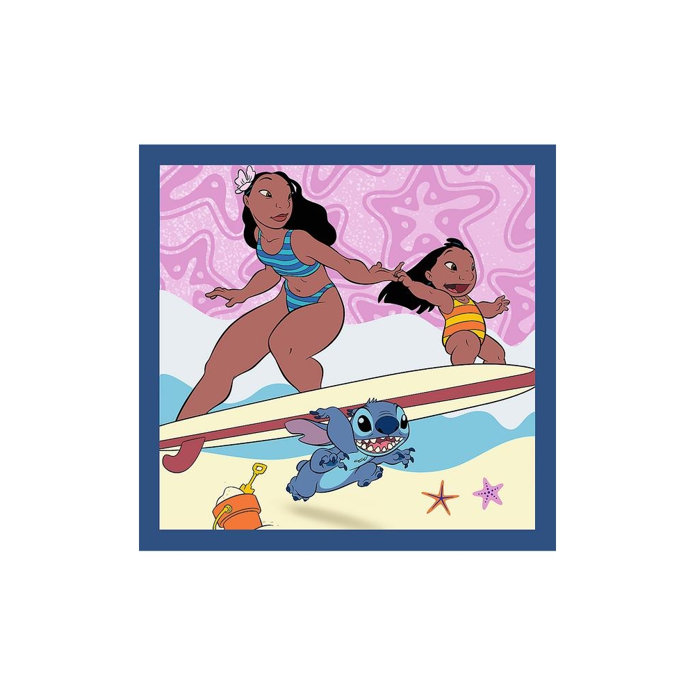 Puzzle - 3w1 (20, 36, 50) - Czas ze Stitchem - Lilo and Stitch - Trefl 34896