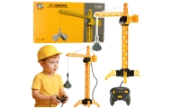 Dźwig Żuraw Budowlany Zdalnie Sterowany RC Przewodowy Obrót 360° 71 cm