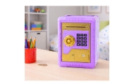 Elektroninis seifas vaikams su PIN kodu Purple-Dovanoms, Taupyklės-e-vaikas