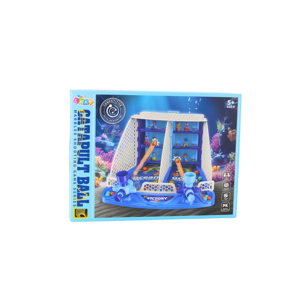 Taikinių šaudymo žaidimas Pinball Ocean Fish-Žaislai, Stalo žaidimai, Žaidimų stalai-e-vaikas