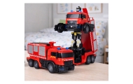 Nuotoliniu būdu valdomas Robotas ugniagesių brigada 2in1 RC žibintai Garsai Vanduo-Žaislai, Auto ir transporto žaislai, Valdomos