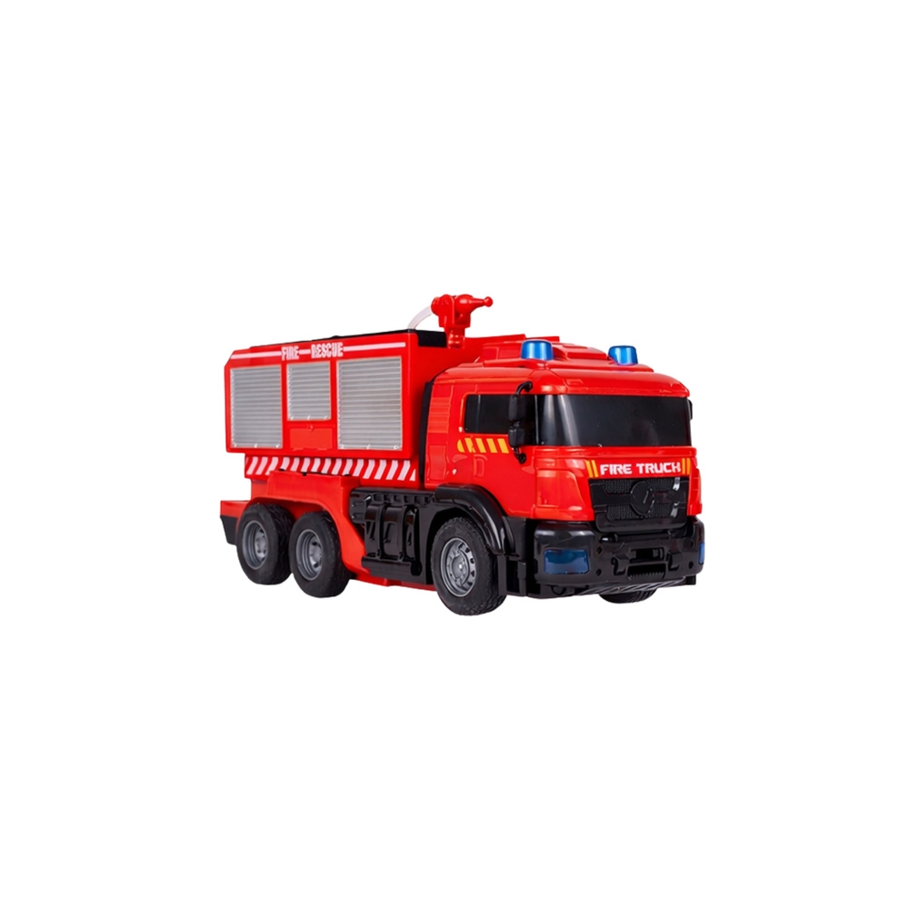 Nuotoliniu būdu valdomas Robotas ugniagesių brigada 2in1 RC žibintai Garsai Vanduo-Žaislai, Auto ir transporto žaislai, Valdomos