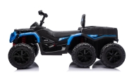 Quad Na Akumulator ATV 6 Kół Z Przyczepką JC606 24V 4x4 Niebieski