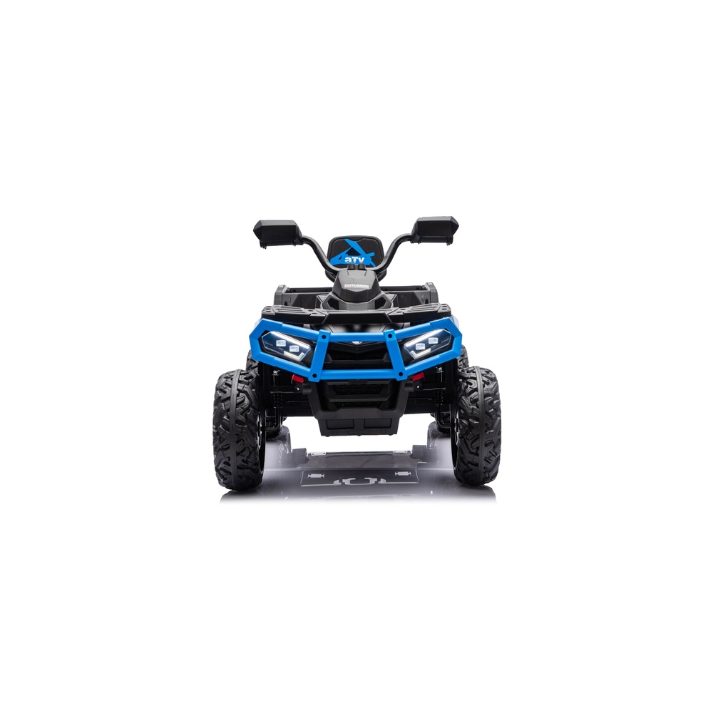 Baterijinis keturratis ATV su 6 ratais ir priekaba JC606, 24 V, 4x4, mėlynos spalvos-Elektromobiliai vaikams, Keturračiai ir bag