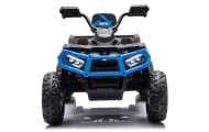 Quad Na Akumulator ATV 6 Kół Z Przyczepką JC606 24V 4x4 Niebieski