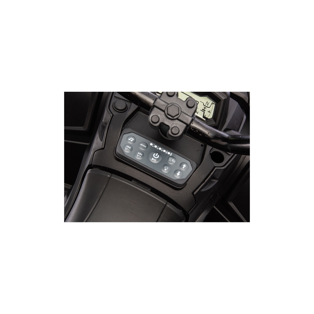 Baterijinis keturratis ATV su 6 ratais ir priekaba JC606, 24 V, 4x4, mėlynos spalvos-Elektromobiliai vaikams, Keturračiai ir bag