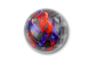 Putplasčio kamuolys Superherojus Voras 6,5 cm MIX 1vnt