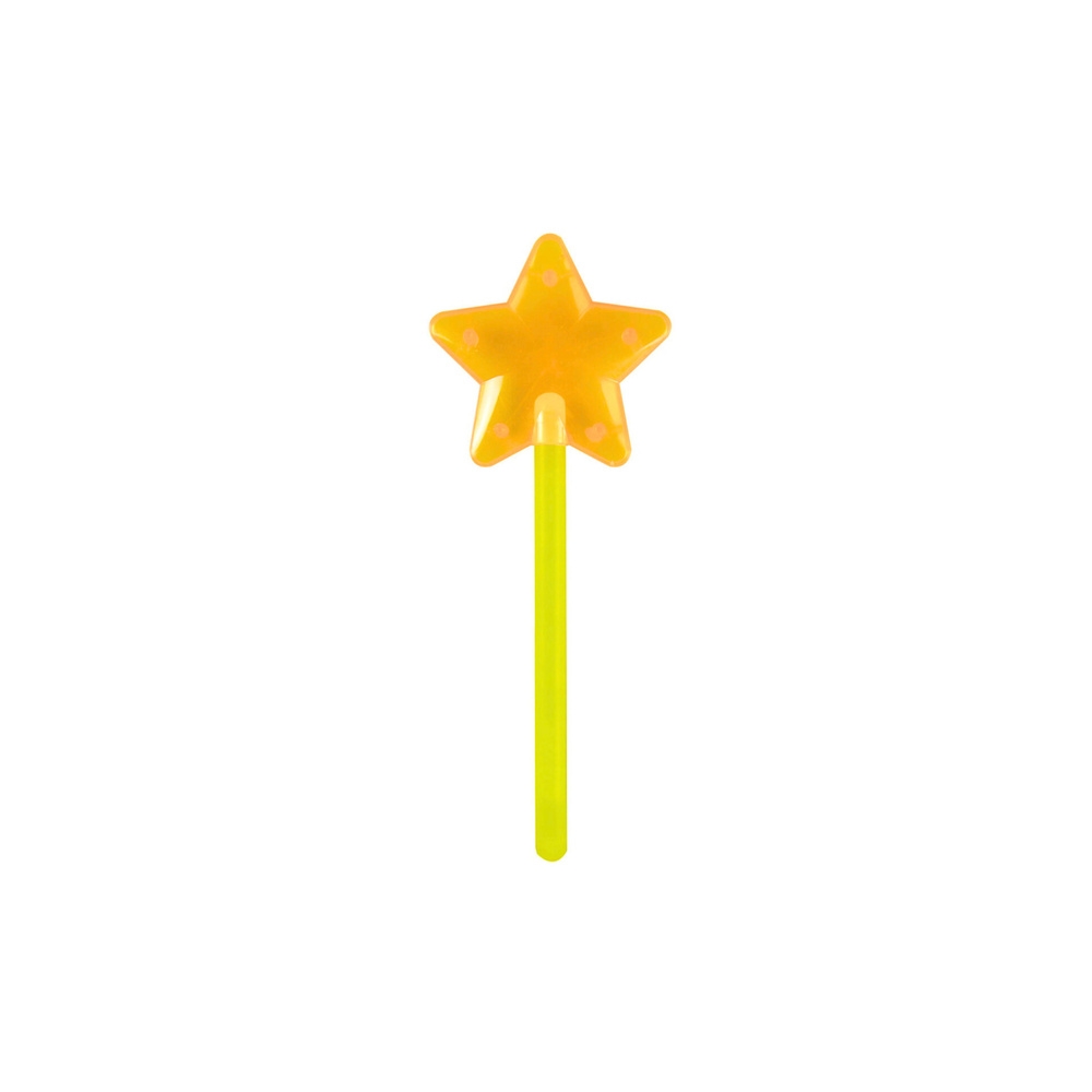Różdżka Fluorescencyjna Gwiazda Świecąca W Ciemności Stick Neon 22cm