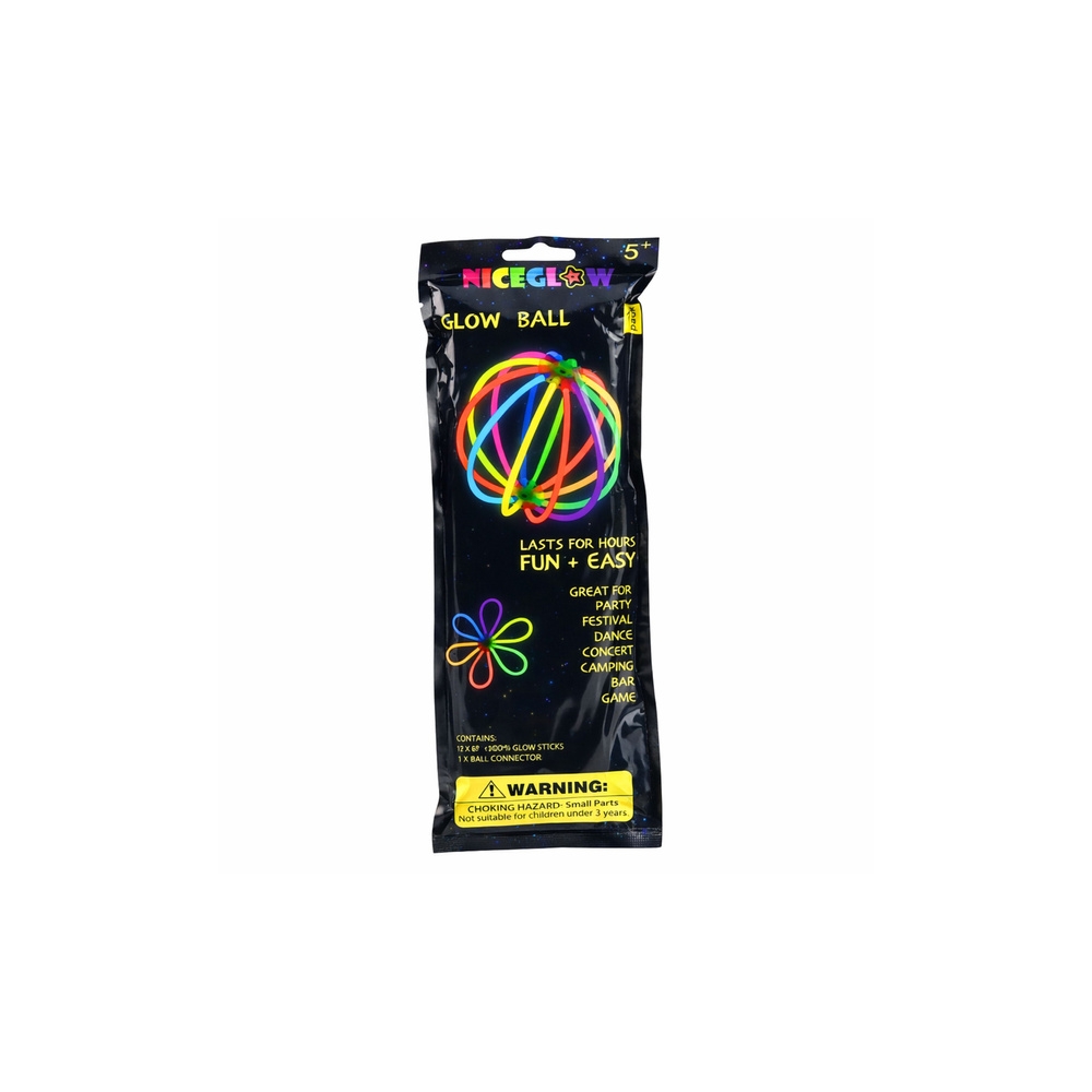Fluorescencinis kamuolys, šviečiantis tamsoje, „Neon Stick“ – 12 lazdelės-Žaislai, Lauko žaislai, Lauko žaidimai ir sporto prekė
