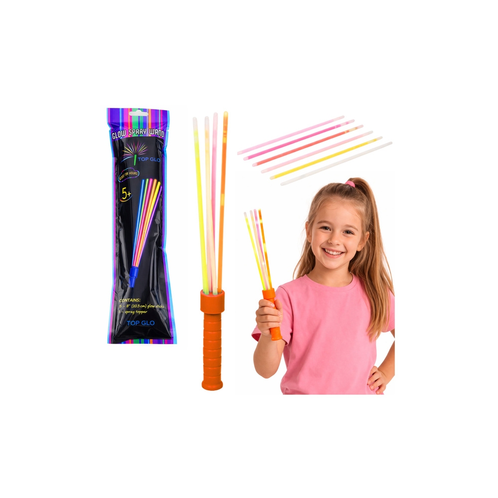 Tamsioje šviečianti lazdelė, fluorescencinės lazdelės „Neon Stick“, 29 cm