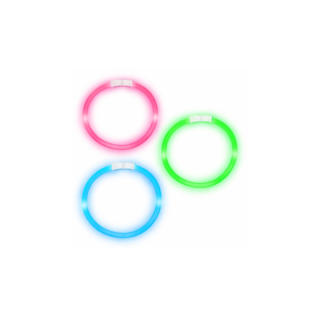 Apyrankės ir juostelės, šviečiančios tamsoje, „Neon Stick“, 3 vnt.